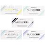 Nucleofill 25 is a new line of sterile sodium DNA-based gel with hydrating properties, specific for mature skin. Nucleofill 25 is designed to improve skin elasticity and tightness as well as aid in the prevention of wrinkles. thumbnail