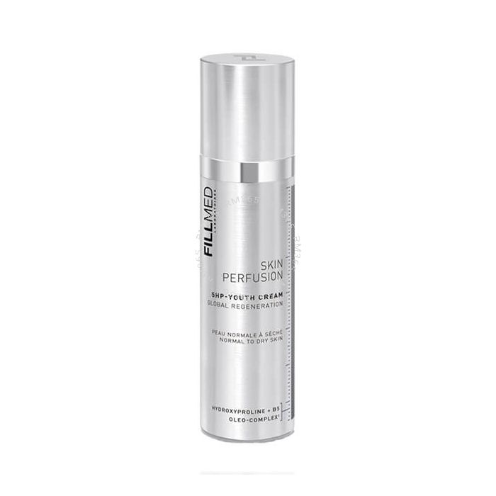 FILLMED Skin Perfusion 5HP Youth Cream is a rich, daily moisturiser designed to replenish hydration levels while helping to improve the appearance of ageing skin.