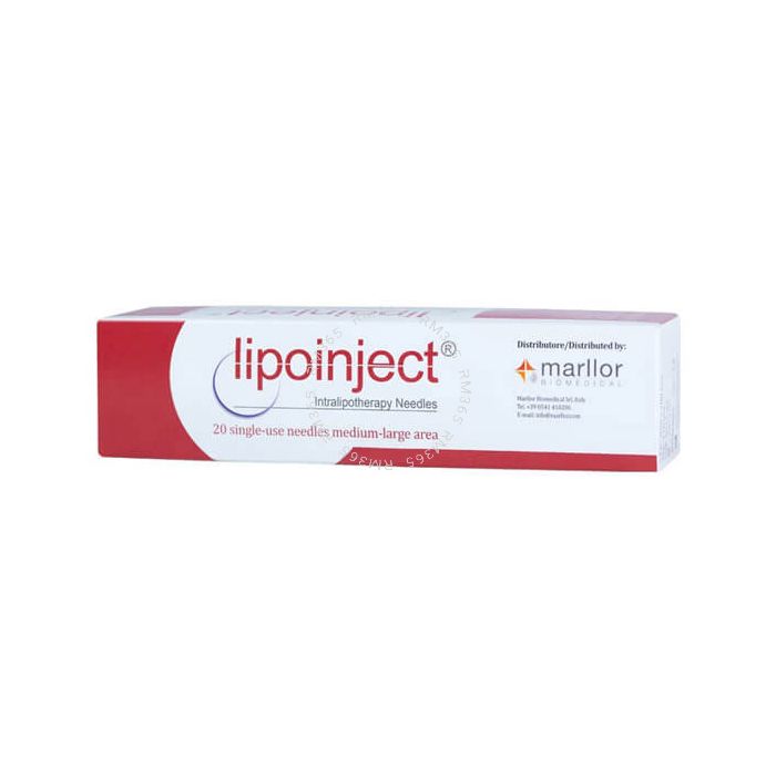 Lipoinject 24G intralipotherapy Needle. Intralipotherapy is a popular treatment with both men and women as it offers minimal invasive techniques, (no surgery) to eliminate excess, unwanted fat tissue from the body.