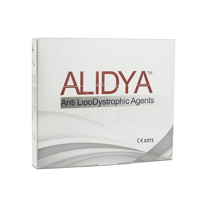 Alidya is an anti-lipodystrophic agent, often referred to as 2nd Motolese’s solution. It is used to treat and prevent cellulite and its visible effects, including orange peel skin.