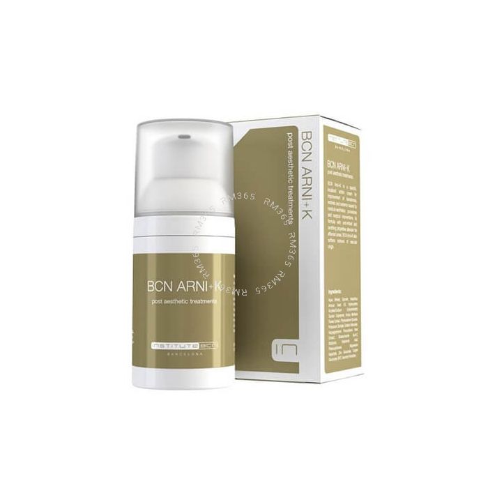 BCN Arni-K is a specific, localised cream for the improvement of epidermal alterations due to contusions, medical-aesthetic procedures, surgical interventions or cutaneous imperfections. BCN Arni-K is a specific, localised cream for the improvement of epidermal alterations due to contusions, medical-aesthetic procedures, surgical interventions or cutaneous imperfections.