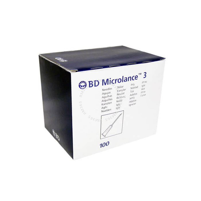 BD Microlance Hypodermic Needles with larger lumens and thinner needles to allow increased flow rate during collections and injections. Sterile and individually wrapped, these BD needles can be used with both luer slip and luer lock adapters. 