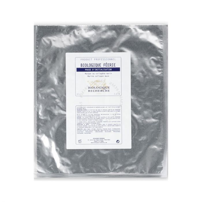 The Biologique Recherche Masque Biologique Féerie instantly plumps, tenses and unifies the complexion.
This sumptuous sheet mask is loaded with a cold veil of plumping marine collagen. The Biologique Recherche Masque Biologique Féerie instantly plumps, tenses and unifies the complexion.
This sumptuous sheet mask is loaded with a cold veil of plumping marine collagen.