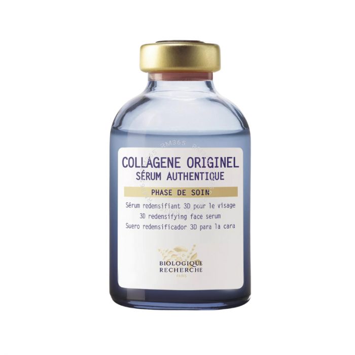 A true innovation resulting from scientific research, the Collagène Originel serum acts on the 4 main types of collagen to redensify the skin in 3 dimensions. A unique combination of 4 active ingredients, it promotes the production of types I and III coll A true innovation resulting from scientific research, the Collagène Originel serum acts on the 4 main types of collagen to redensify the skin in 3 dimensions. A unique combination of 4 active ingredients, it promotes the production of types I and III coll