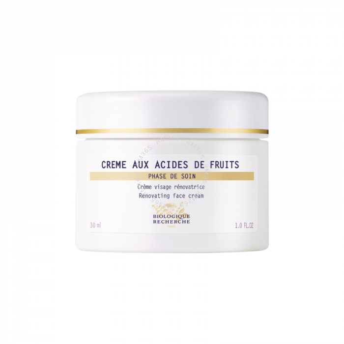 A true perfecting cream, Crème aux Acides de Fruits contains all the essential elements needed to gently exfoliate, smooth and refine skin texture. Formulated with AHA, BHA and PHA, it frees the epidermis from impurities accumulated on the surface to enha A true perfecting cream, Crème aux Acides de Fruits contains all the essential elements needed to gently exfoliate, smooth and refine skin texture. Formulated with AHA, BHA and PHA, it frees the epidermis from impurities accumulated on the surface to enha