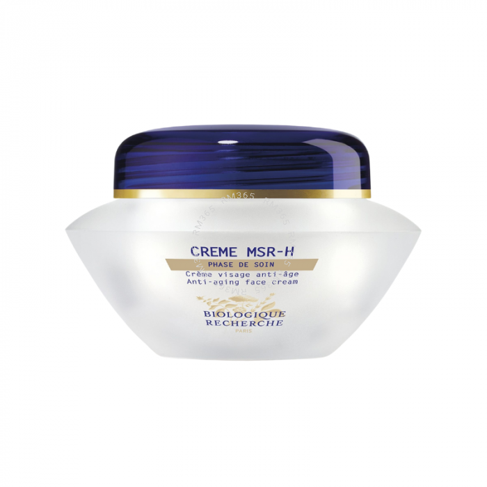 Crème MSR-H has a high concentration of active ingredients that target the skin imbalances caused by menopause. Its dermo-regenerating formula acts to redensify skin tissue, making it firmer and more elastic. Wrinkles and fine lines are smoothed out as sk Crème MSR-H has a high concentration of active ingredients that target the skin imbalances caused by menopause. Its dermo-regenerating formula acts to redensify skin tissue, making it firmer and more elastic. Wrinkles and fine lines are smoothed out as sk