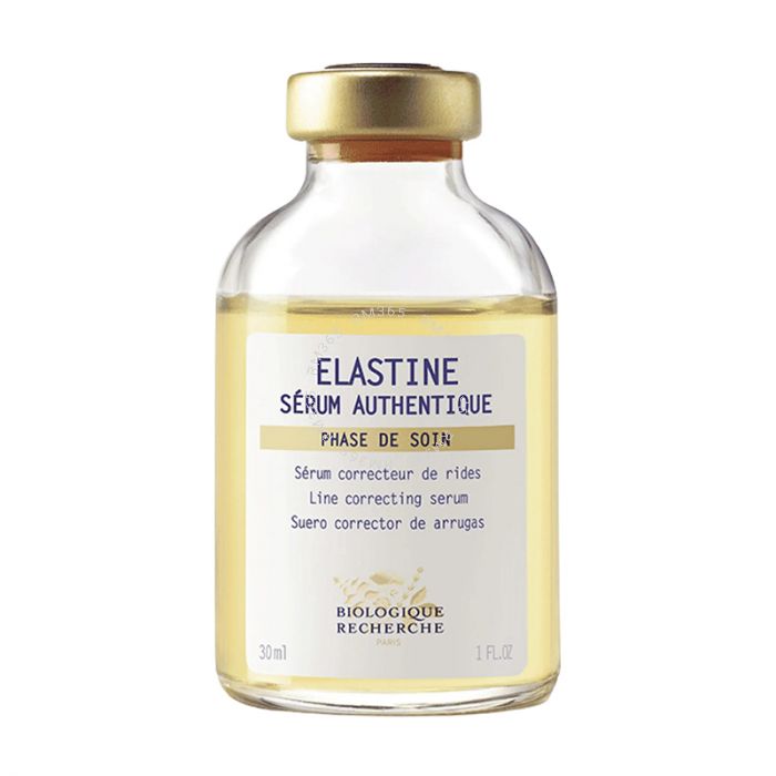 Sérum Elastine is an intense treatment to restore and improve skin elasticity. This serum is specifically formulated with elastin, peptides and hyaluronic acid, to strengthen the epidermis and smooth out any fine lines or wrinkles. It is also ideal for th Sérum Elastine is an intense treatment to restore and improve skin elasticity. This serum is specifically formulated with elastin, peptides and hyaluronic acid, to strengthen the epidermis and smooth out any fine lines or wrinkles. It is also ideal for th