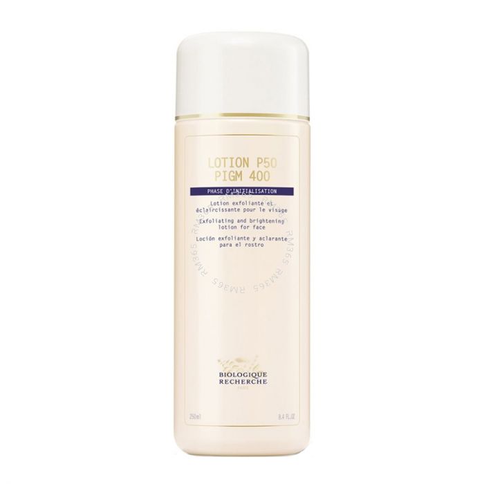 The Lotion P50 PIGM400 is the latest formulation and is enriched with both the exfoliating active ingredients of the Lotion P50 and the brightening agents and antioxidants of the PIGM400 range. Thanks to a combination of flavonoids and wasabi extracts, th The Lotion P50 PIGM400 is the latest formulation and is enriched with both the exfoliating active ingredients of the Lotion P50 and the brightening agents and antioxidants of the PIGM400 range. Thanks to a combination of flavonoids and wasabi extracts, th