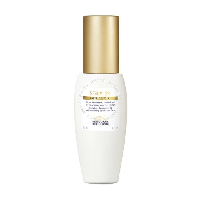 Sérum 3R renews, regenerates and restructuring, helping slow down and combat signs of skin ageing. With its triple action, the firming and toning effects it delivers are beyond compare. Skin texture is refined and the complexion becomes more uniform.
Sérum 3R renews, regenerates and restructuring, helping slow down and combat signs of skin ageing. With its triple action, the firming and toning effects it delivers are beyond compare. Skin texture is refined and the complexion becomes more uniform.