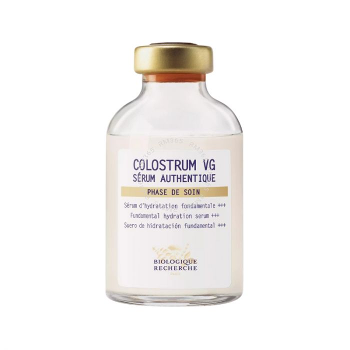 Colostrum VG serum is an intensive lipid-restoring treatment that will act as a liquid cushion to help strengthen the skin barrier. Its core formula gives it incomparable nourishing properties, helping to reduce surface dryness and maintain deep hydration Colostrum VG serum is an intensive lipid-restoring treatment that will act as a liquid cushion to help strengthen the skin barrier. Its core formula gives it incomparable nourishing properties, helping to reduce surface dryness and maintain deep hydration