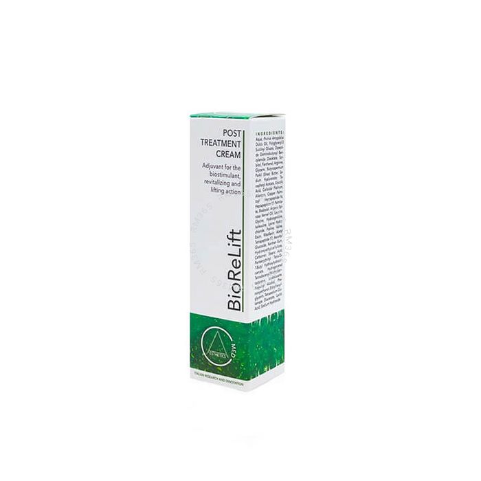 BioReLift is a post-treatment cream to be used in conjunction with a post-treatment serum to lock in moisture. The ideal combo would be BioReHydra post-treatment serum followed by BioReLift cream BioReLift is a post-treatment cream to be used in conjunction with a post-treatment serum to lock in moisture. The ideal combo would be BioReHydra post-treatment serum followed by BioReLift cream