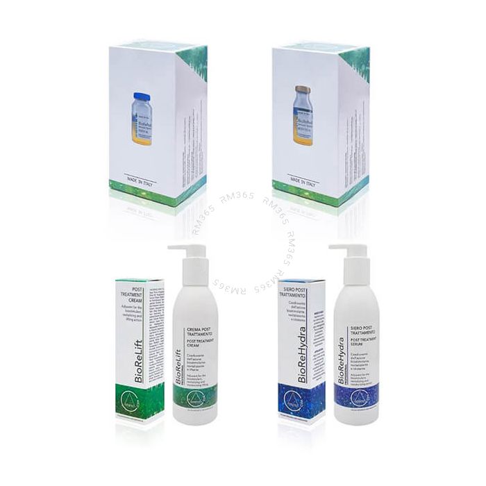 BioReLift is a post-treatment cream to be used in conjunction with a post-treatment serum to lock in moisture. The ideal combo would be BioReHydra post-treatment serum followed by BioReLift cream