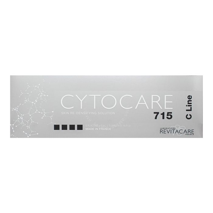 Cytocare 715 C Line is designed to prevent premature ageing with a high concentration of hyaluronic acid. It redensifies the skin for a plumping effect. Skin looks naturally softer and brighter thanks to anti-aging properties.