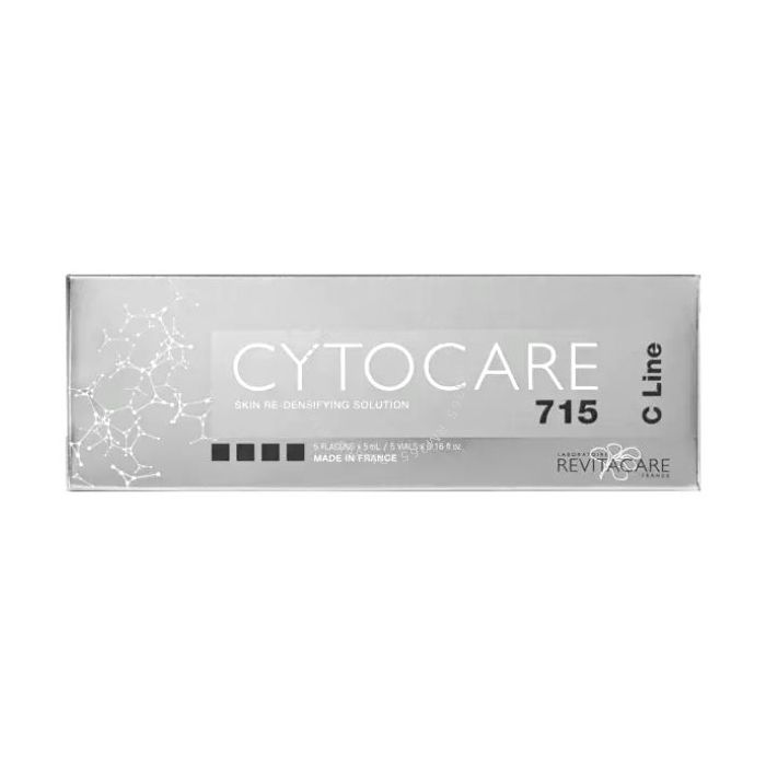 Cytocare 715 C Line is designed to prevent premature ageing with a high concentration of hyaluronic acid. It redensifies the skin for a plumping effect. Skin looks naturally softer and brighter thanks to anti-aging properties.