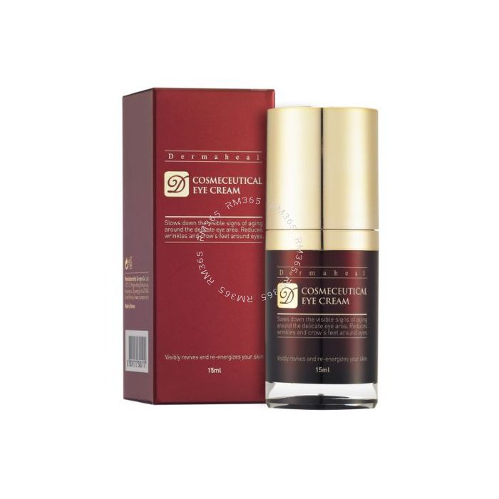 Dermaheal Cosmeceutical Eye Cream slows down visible aging signs such as wrinkles and crow's feet around eyes. Improves skin elasticity and gives you healthier and younger. Dermaheal Cosmeceutical Eye Cream slows down visible aging signs such as wrinkles and crow's feet around eyes. Improves skin elasticity and gives you healthier and younger.
