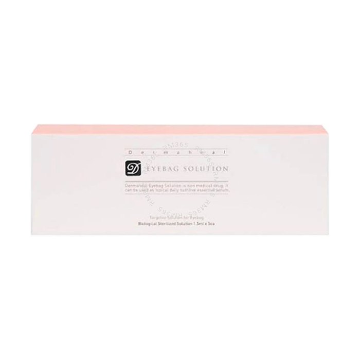 Dermaheal Eyebag Solution uses a unique combination of biomimetic peptides to improve microcirculation and stimulate drainage to reduce mild swelling or puffiness under the eyes, and prevent lymphatic obstruction. Dermaheal Eyebag Solution uses a unique combination of biomimetic peptides to improve microcirculation and stimulate drainage to reduce mild swelling or puffiness under the eyes, and prevent lymphatic obstruction.