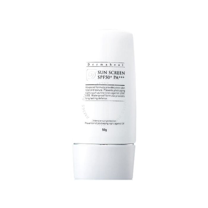 Dermaheal Sun Screen SPF 50+ PA+++ - Under extreme conditions, Dermaheal Sun Screen protects your skin against UVA/UVB and prevents melanin synthesis and fine lines with CG-TGP2. Smooths on with no trace of stickiness. Even your skin tone and texture.