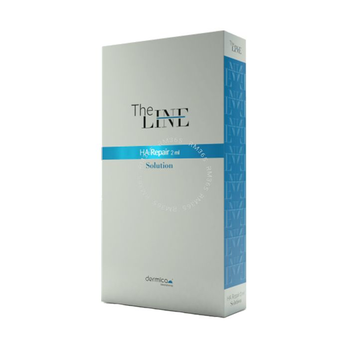 Dermica The Line - HA Repair Solution combines two hyaluronic acids of high and low molecular weight, allowing deep and surface hydration. The perfect synergy to create a “film” effect around the skin (high molecular weight) and hydration from within (low Dermica The Line - HA Repair Solution combines two hyaluronic acids of high and low molecular weight, allowing deep and surface hydration. The perfect synergy to create a “film” effect around the skin (high molecular weight) and hydration from within (low