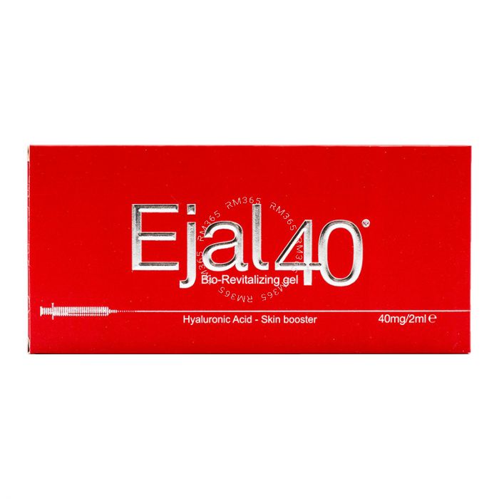 Ejal 40 is a bio-revitalizing treatment used to restore the physiological functions of the skin and improve skin density by restructuring the extracellular matrix. Ejal 40 is a bio-revitalizing treatment used to restore the physiological functions of the skin and improve skin density by restructuring the extracellular matrix.
