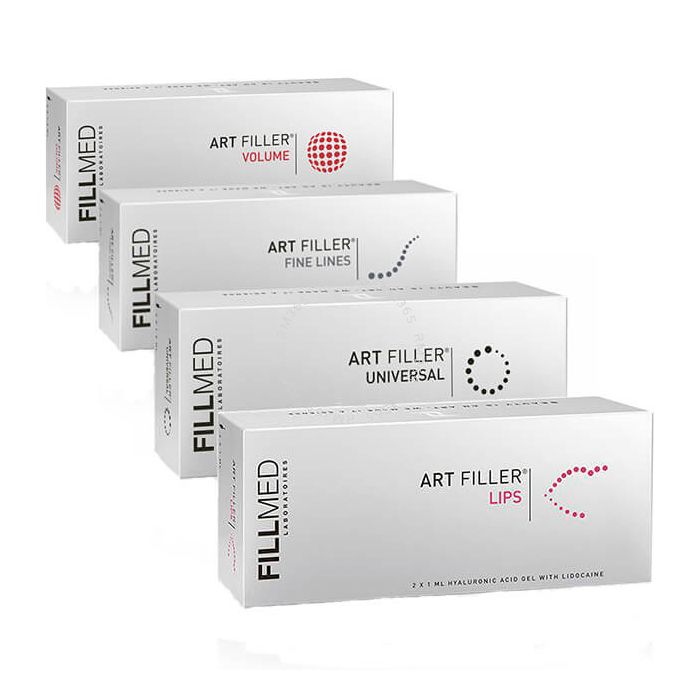 FILLMED® Art Filler Universal Lidocaine is a hyaluronic acid filler formulated to treat medium to deep wrinkles and to restore and remodel facial volume. 