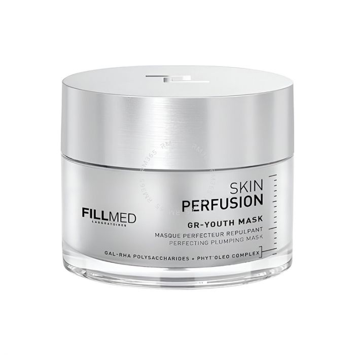 FILLMED Skin Perfusion GR-Youth Mask is a plumping mask ideal for tired and dehydratedFILLMED Skin Perfusion GR-Youth Mask is a plumping mask ideal for tired and dehydrated skin lacking in radiance. It replenishes the skins moisture barrier and visibly pl