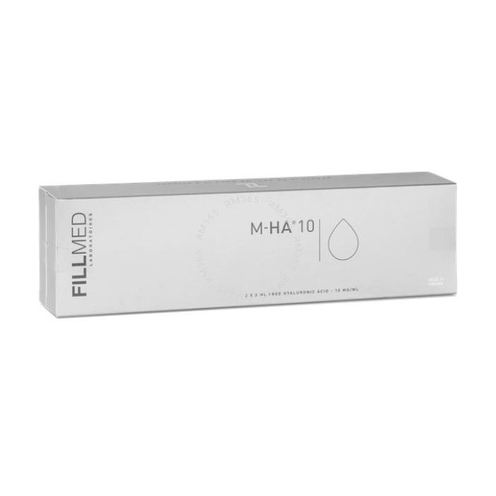 FILLMED M-HA10 is a pure hyaluronic acid mesotherapy injectable, which offers an immediate skin hydration and radiance effect. Once injected, the active ingredients provides the skin a natural hydration level and improves the skins elasticity,
