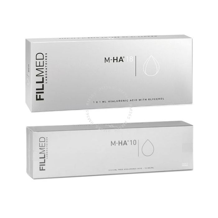 Fillmed M-HA 18 is a dermal filler indicated for the treatment of fine lines, superficial wrinkles, and  cutaneous redensification. Its high hydration capacity also allows for an intensive treatment of dehydrated skin and improves skin radiance.