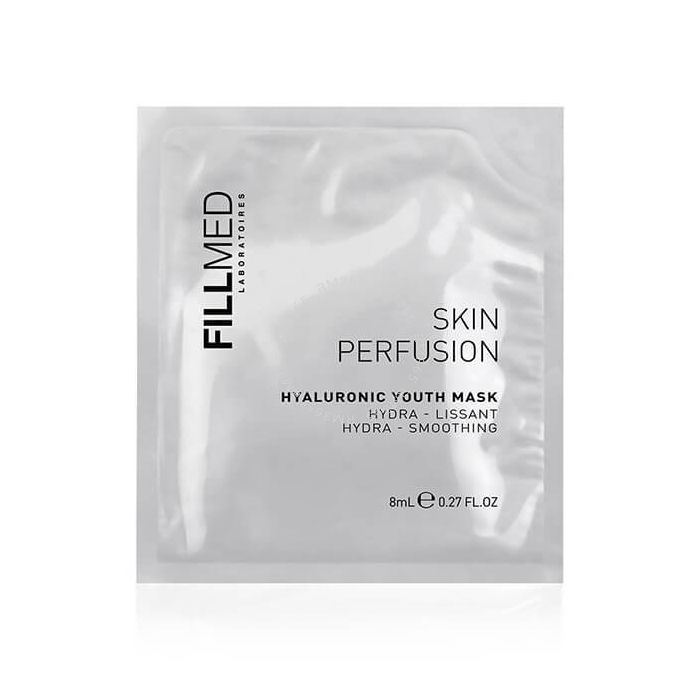 Fillmed Hyaluronic Youth Mask This soothing bio-cellulose mask is ideal after aesthetic procedures. It visibly reduces the appearance of dehydration, wrinkles and plumps the skin. Renowned for its soothing and restorative properties. Fillmed Hyaluronic Youth Mask This soothing bio-cellulose mask is ideal after aesthetic procedures. It visibly reduces the appearance of dehydration, wrinkles and plumps the skin. Renowned for its soothing and restorative properties.