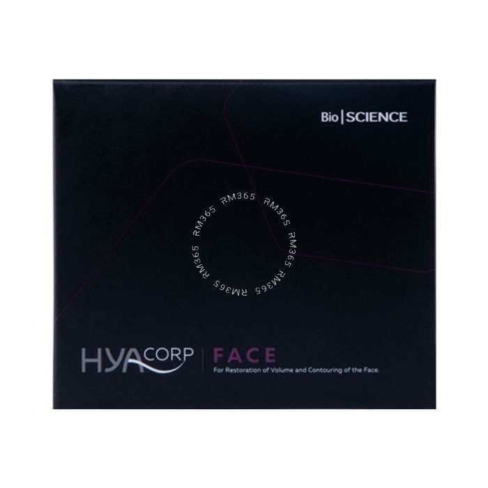 HYAcorp Face is an absorbable skin implant produced from a hyaluronic acid of non-animal origin. HYAcorp Face is indicated for the restoration of facial volume and contour by replacing lost hyaluronic acid in the skin. HYAcorp Face is an absorbable skin implant produced from a hyaluronic acid of non-animal origin. HYAcorp Face is indicated for the restoration of facial volume and contour by replacing lost hyaluronic acid in the skin.