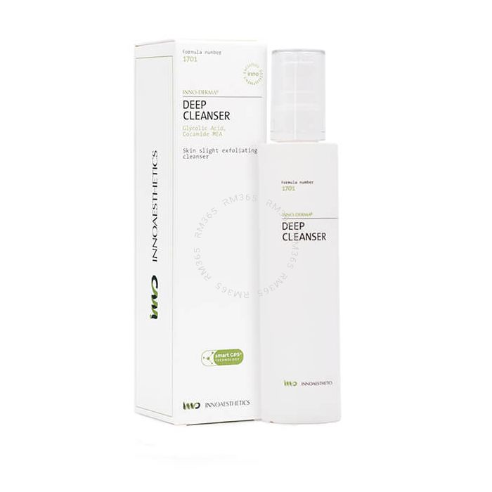 INNO-DERMA Deep Cleanser is an oil-free and noncomedogenic cleanser for oily skin that deeply detoxifies your skin and removes impurities. It also helps to regulate sebum production, being ideal for acne-prone skin. INNO-DERMA Deep Cleanser is an oil-free and noncomedogenic cleanser for oily skin that deeply detoxifies your skin and removes impurities. It also helps to regulate sebum production, being ideal for acne-prone skin.
