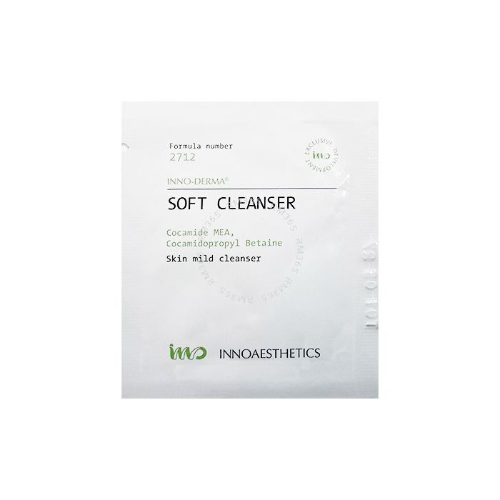INNO-DERMA Soft Cleanser is a gentle but effective face cleanser that delicately removes all impurities and protects the hydrolipidic film, leaving the skin clean, fresh, and soft. 