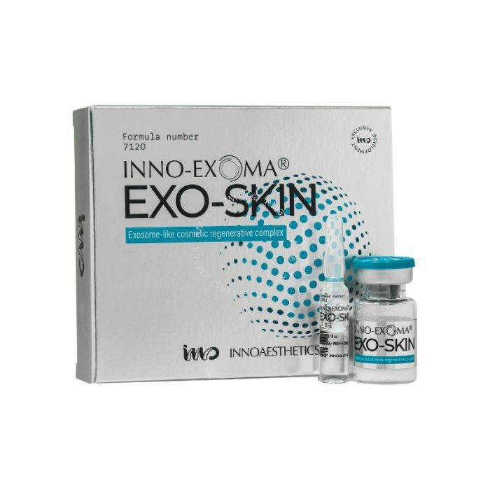 Made of a high concentration of synthetic exosomes, this versatile product treats the skin from inside the cells, restoring the tissues and remarkably enhancing skin health. It adapts to the needs of each person, not only rejuvenating the skin but also im Made of a high concentration of synthetic exosomes, this versatile product treats the skin from inside the cells, restoring the tissues and remarkably enhancing skin health. It adapts to the needs of each person, not only rejuvenating the skin but also im