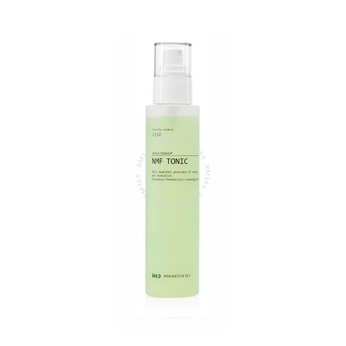 INNO-DERMA NMF Tonic is a invigorating and moisturizing toner that refreshes and awakens your skin. NMF Tonic has been designed to restore the skin Natural Moisturizing Factor. INNO-DERMA NMF Tonic is a invigorating and moisturizing toner that refreshes and awakens your skin. NMF Tonic has been designed to restore the skin Natural Moisturizing Factor.