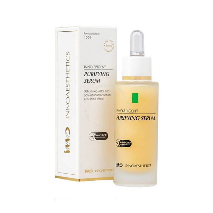 Purifying serum that effectively helps to control oily skin. It regulates sebum secretion and shrinks pores, providing an even and shine-free complexion
