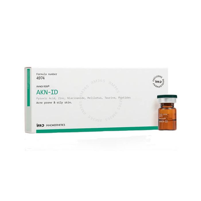 AKN-ID is the ultimate solution for acne-prone skins. It effectively controls sebum production, bacteria proliferation, and inflammation, thus preventing pore-clogging and breakouts. AKN-ID is the ultimate solution for acne-prone skins. It effectively controls sebum production, bacteria proliferation, and inflammation, thus preventing pore-clogging and breakouts.