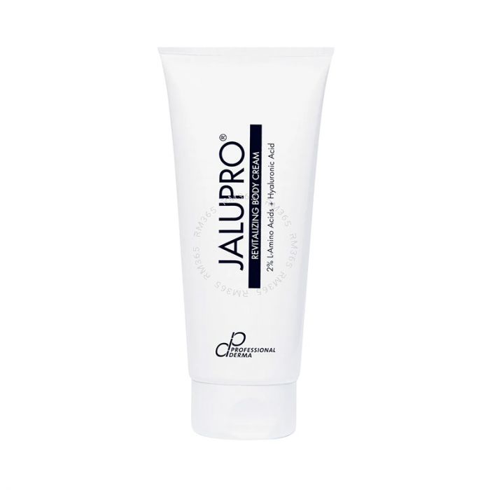 Jalupro Revitalizing Body Cream by Professional Derma provides the body with Amino Acids and improves the skin’s tone and elasticity. It contains AminoStructure (2% L-Amino Acidi) and Hyaluronic Acids. Jalupro Revitalizing Body Cream provides the body wit Jalupro Revitalizing Body Cream by Professional Derma provides the body with Amino Acids and improves the skin’s tone and elasticity. It contains AminoStructure (2% L-Amino Acidi) and Hyaluronic Acids. Jalupro Revitalizing Body Cream provides the body wit