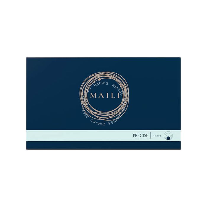 Maili Precise is an injectable dermal filler that is a highly effective solution for treating signs of aging such as wrinkles and fine lines in the facial areas. It is perfect for tear-trough filling for under-eye bags and dark circles and can be used to 