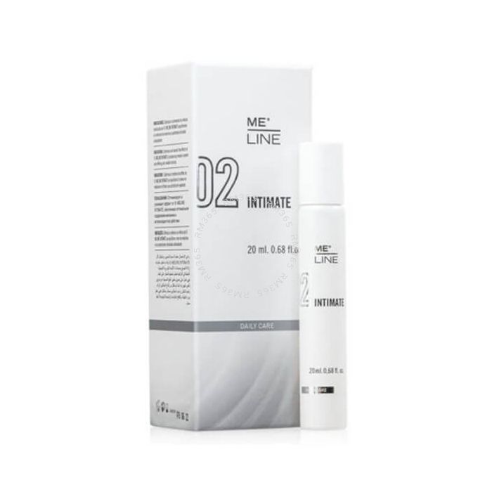 Me Line 02 Intimate effectively reduce melanin synthesis and subsequently reduce pigmentation in the genito-anal region.