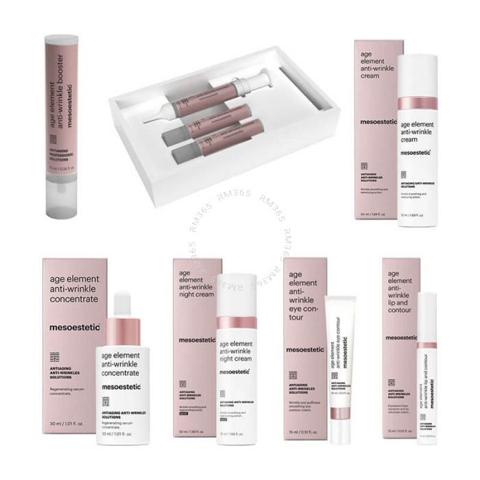 Mesoestetic Age Element Anti-Wrinkle Lip and Contour (1 x 15ml) - A formula designed to restore the lips' juicy appearance. Its combination of active ingredients intensively treats lip contour wrinkles, by repulping the lips and achieving a volumizing fil