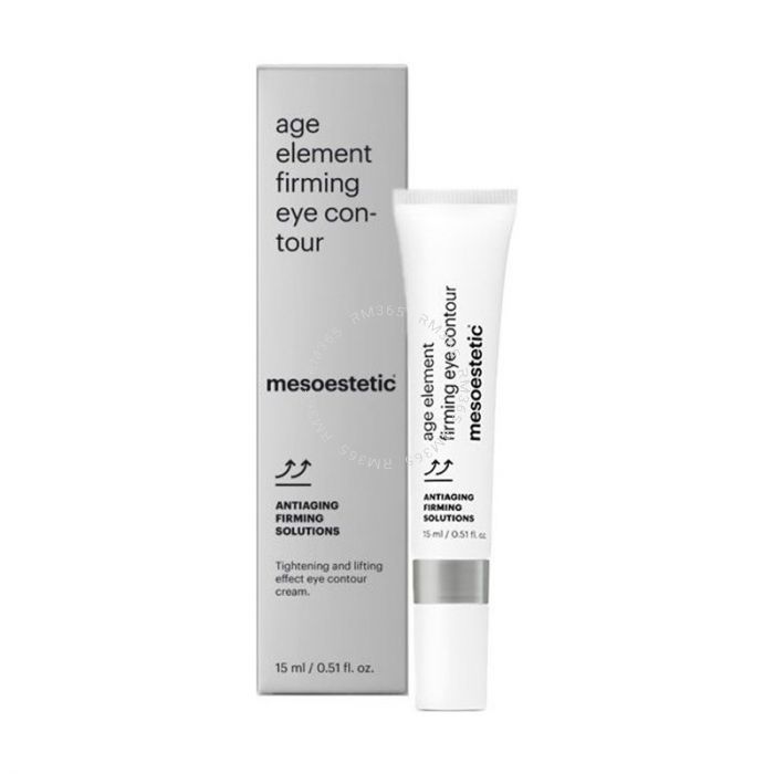 mesoestetic age element firming eye contour - Cream with a revitalizing action and tightening effect for lifting the eyelid. Includes a ceramic applicator with a cooling effect. mesoestetic age element firming eye contour - Cream with a revitalizing action and tightening effect for lifting the eyelid. Includes a ceramic applicator with a cooling effect.