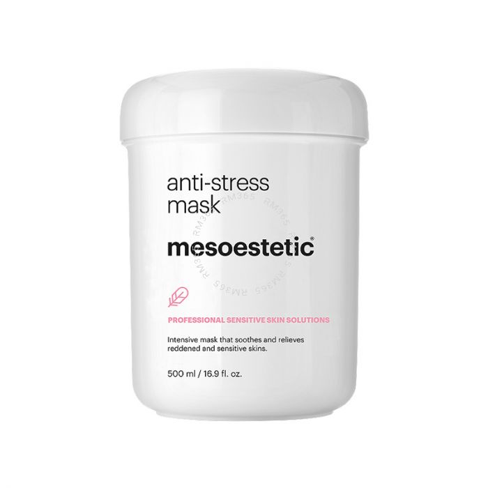 Mesoestetic Anti-Stress Face Mask works to reduce irritation, redness and swelling, making it perfect for congested skin types, skin that has been exposed to extreme weather conditions and even to calm skin after in-clinic procedures. Mesoestetic Anti-Stress Face Mask works to reduce irritation, redness and swelling, making it perfect for congested skin types, skin that has been exposed to extreme weather conditions and even to calm skin after in-clinic procedures.