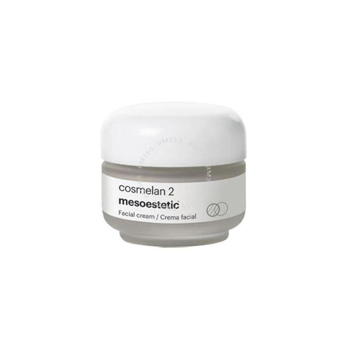 Mesoestetic Cosmelan 2 is an extremely effective lightening cream designed to reduce hyperpigmentation. This depigmentation treatment helps to restore radiance and clarity by softly removing uneven pigmentation.

