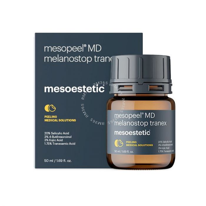 Depigmenting peel that acts by regulating melanogenesis and eliminates the melanin present in epidermal cells, which is responsible for visible pigmentation. Depigmenting peel that acts by regulating melanogenesis and eliminates the melanin present in epidermal cells, which is responsible for visible pigmentation.