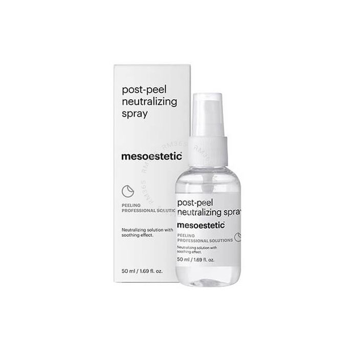 Mesoestetic Post Peel Neutralizing Solution formulated with active ingredients such as sodium bicarbonate and aloe vera extract that effectively neutralizes the action of chemical peels, rebalancing and soothing the skin. It has a pH of 8.6

Type of ski