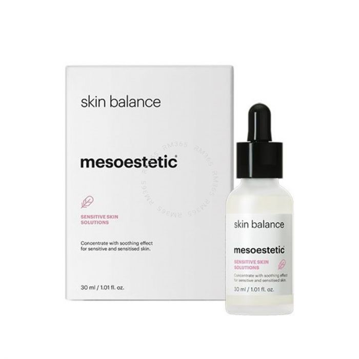 Mesoestetic Skin Balance - Intensive concentrate with calming effect for sensitive and sensitised skin. It boosts the skin defence systems, microbiota and barrier function. Mesoestetic Skin Balance - Intensive concentrate with calming effect for sensitive and sensitised skin. It boosts the skin defence systems, microbiota and barrier function.
