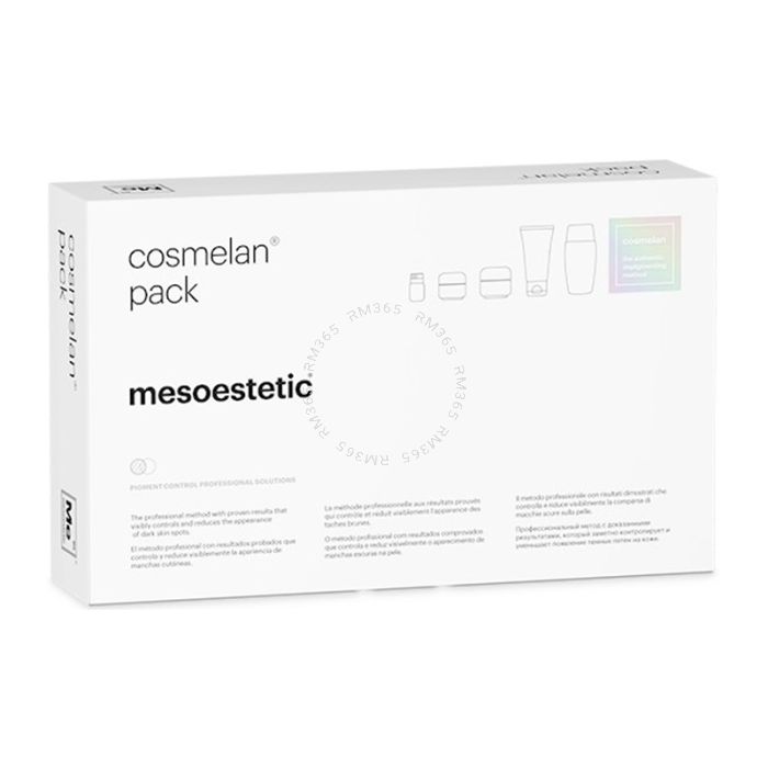 Mesoestetic Cosmelan Depigmenting Professional Treatment is a professional depigmenting method that fully removes spots and prevents their reappearance for a short- and long-term outcome.