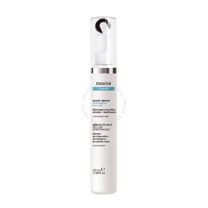 meso’me Clear is a noninvasive skincare treatment designed to improve skin imperfections and regulate sebum production. meso’me Clear is a noninvasive skincare treatment designed to improve skin imperfections and regulate sebum production.