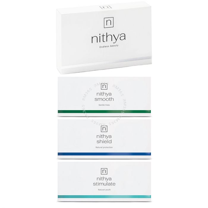 Nithya Face is a sterile, hypo-allergenic type I equine collagen powder and designed to restore ageing skin, regenerate connective tissue, and correct genetic malformation. 