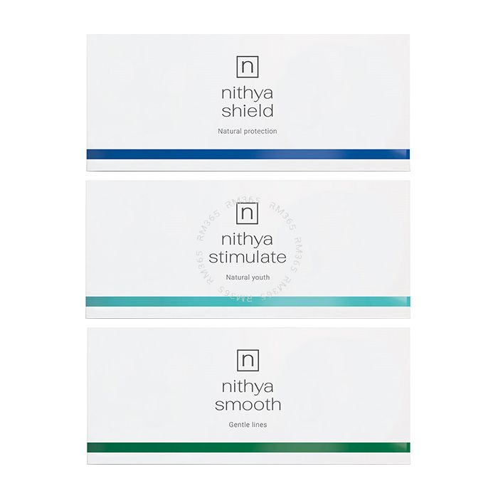 Nithya S-Line Range - Stimulate, Smooth and Shield Skin for Beautiful Aging