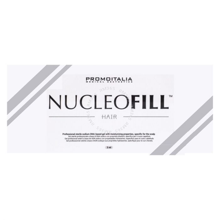 Nucelofill Hair has shown significant efficacy in the treatment of androgenetic alopecia and in all cases of hair weakening, improving the triophism of the hair follicle thanks to its deep and continuous biorestructure effect. Nucelofill Hair has shown significant efficacy in the treatment of androgenetic alopecia and in all cases of hair weakening, improving the triophism of the hair follicle thanks to its deep and continuous biorestructure effect.